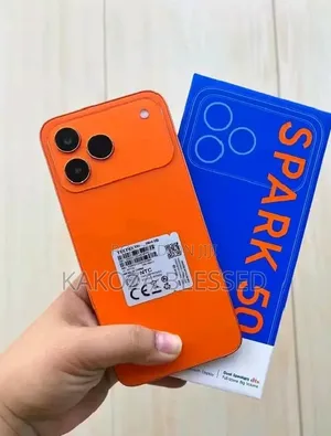 New Tecno Spark 50 128GB Orange