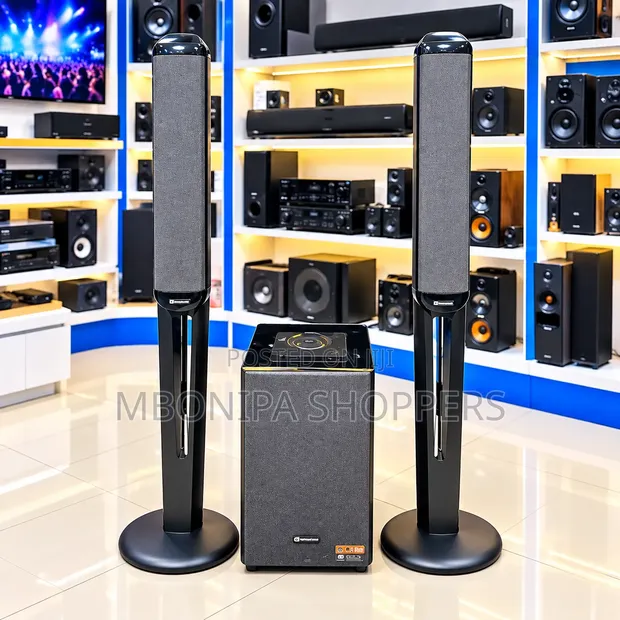 Sayona 2.1 Channel Home Theater System with Tower Speakers & Subwoofer - 1