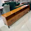 Mahogany TV Stand with Drawers - 1