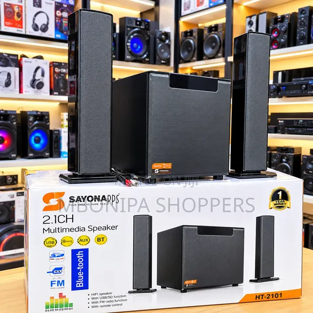 Sayonapps HT-2101 2.1CH Multimedia Bluetooth Speaker System - 1