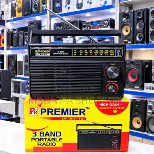 Premier 3-Band Portable Radio - FM/MW/SW