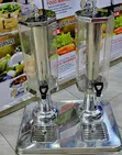 Dual Tank Glass Juice Dispenser - 1