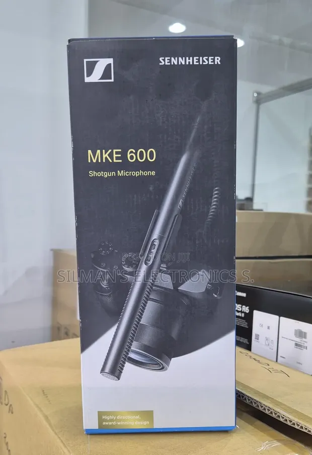 New Sennheiser MKE 600 Shotgun Microphone - 1