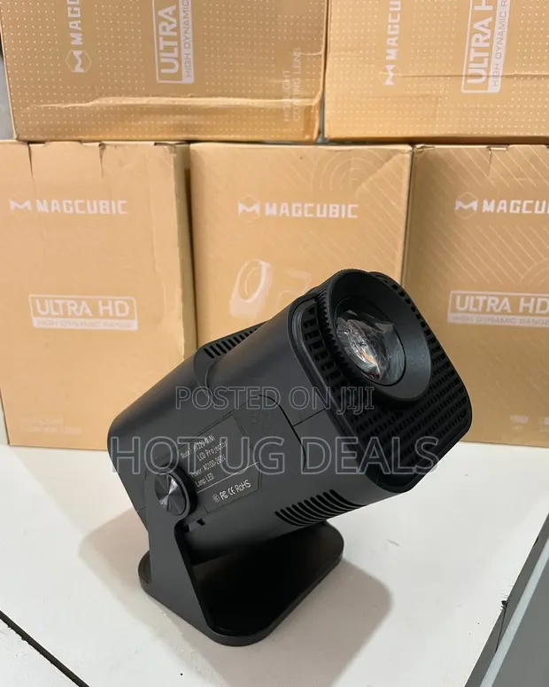 HY320 Mini Portable Projector - 5G WiFi Smart Home Theater - 1