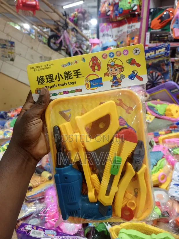 Plastic Kids' Toy Repair Tool Set - 1