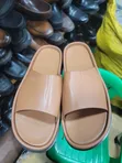 Zara Leather Slides - Men's - 1