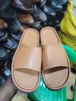 Zara Leather Slides - Men's - 2