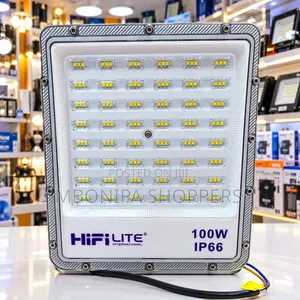 HiFiLITE 100W LED Floodlight - High-Brightness Outdoor Security Light