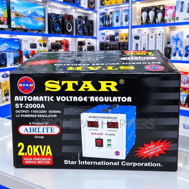 STAR ST-2000A 2KVA Automatic Voltage Regulator - 1