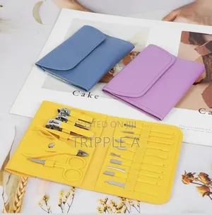 16-Piece Professional Manicure Pedicure Kit