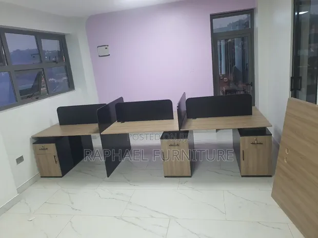 Brand New 4-Seater Workstation Table - 1