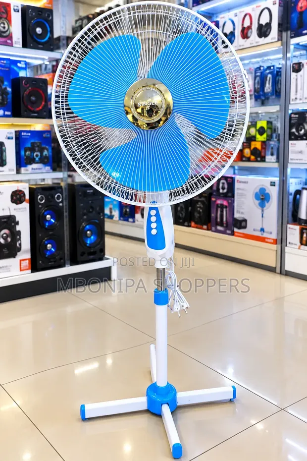 Evernal Standing Fan - Powerful Airflow & Adjustable Height - 1