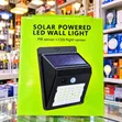 Solar Powered LED Wall Light with Motion & Night Sensor - 1