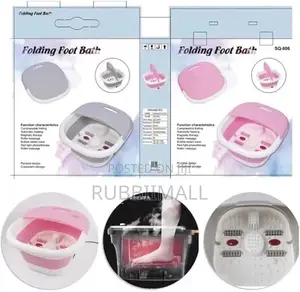 Folding Foot Massager with Heat & Bubbles