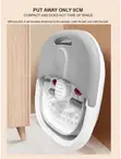Folding Foot Massager with Heat & Bubbles - 3