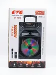 CTC CT-1210 12-Inch Portable Rechargeable Speaker with Microphone - 1