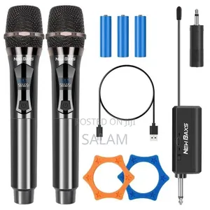 Dual Channel Wireless Microphone System - Handheld