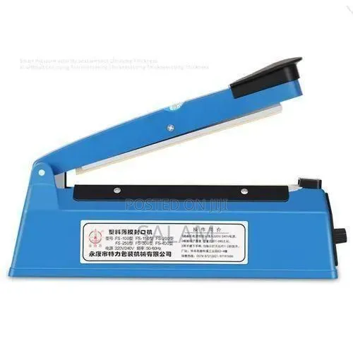 Heat Sealer Plastic Bag Sealing Machine - Blue - 1