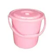 Baby Bath Basin with Bucket - 20 Litre Pink - 3