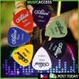 Colorful Guitar Picks - Durable Plastic Plectrums - 1
