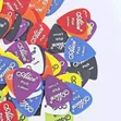 Colorful Guitar Picks - Durable Plastic Plectrums - 2