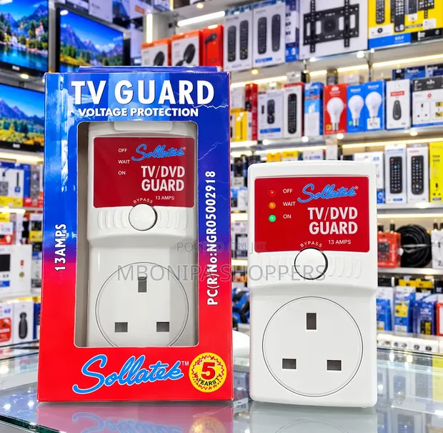 Sollatek TV/DVD Guard 13A Voltage Protector - 1