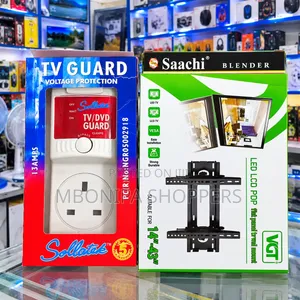 TV Guard Voltage Protector & 14-43" LED/LCD TV Wall Mount Combo