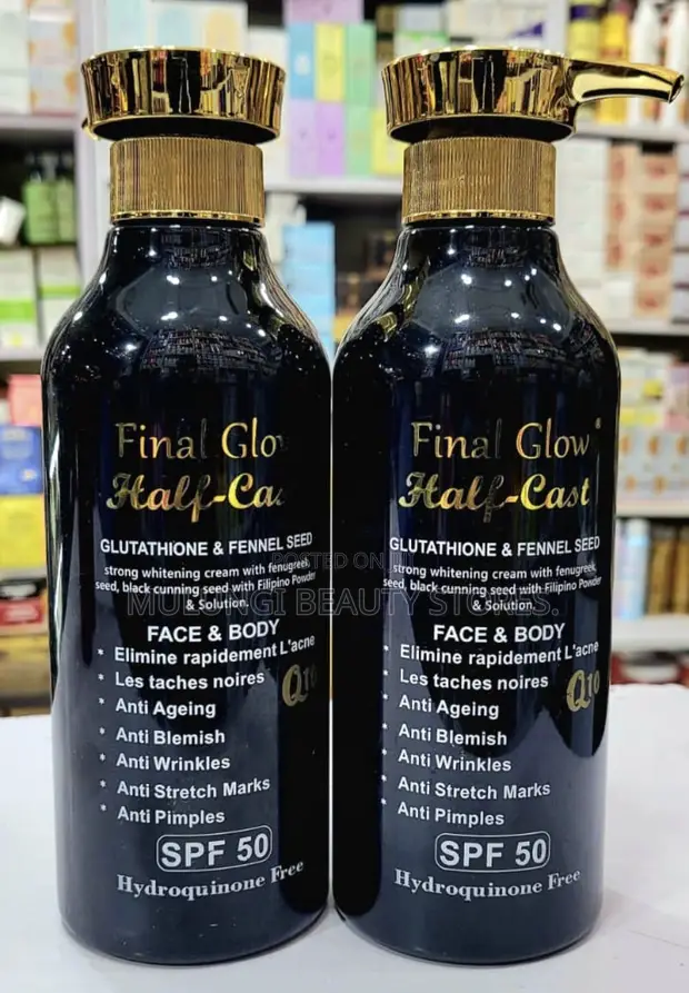 Final Glow Halfcast Lightening Lotion - 1