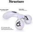 3D Manual Solar Powered Face & Body Roller Massager - 2