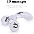 3D Manual Solar Powered Face & Body Roller Massager - 3