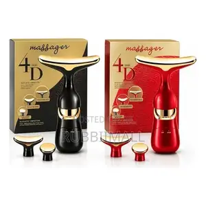 4D/3-in-1 Acoustic Vibration Facial and Neck Massager