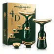 4D/3-in-1 Acoustic Vibration Facial and Neck Massager - 2