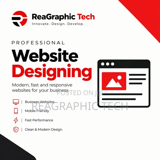 Website Design Services by Reagraphic - 1
