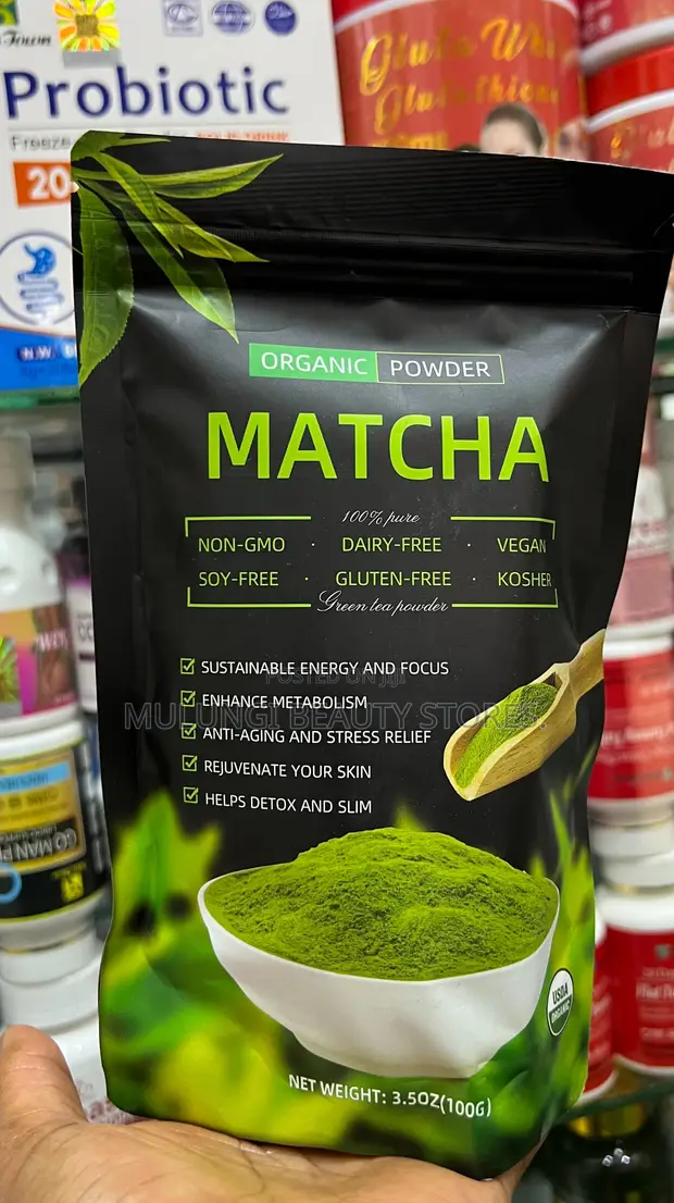100% Pure Organic Matcha Green Tea Powder - 1