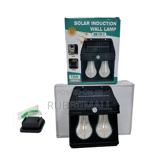 Solar Induction Wall Lamp 18W (Model HW 779-2) - 1