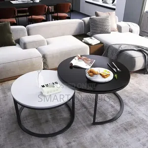 Brand New 2-Piece Double Center Table Set