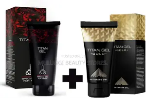 Titan Gel Red & Gold for Men