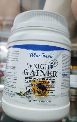 Wins Town Weight Gainer High Protein Power Supplement (450g) - Vanilla Creme