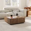 Brand New Luxury Walnut Coffee Table - 2