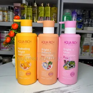 Aqua Rich Bright Balance Body Lotion with Niacinamide & Alpha Arbutin