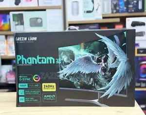 Green Lion Phantom 32" Curved Gaming Monitor (240Hz, FHD)