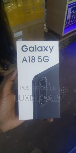 New Samsung Galaxy A18 256GB Black