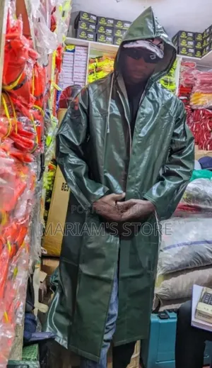 Army Green Raincoat