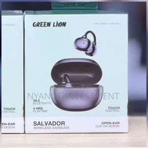 Green Lion Salvador Wireless Earbuds Clip On (Gray)