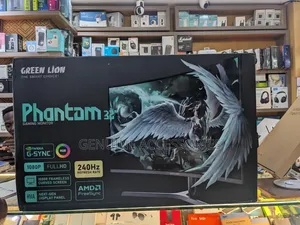 Green Lion Phantom 32" Curved Gaming Monitor with RGB