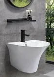 Wall Hung Ceramic Washbasin - 3