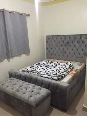 Bed Frame with 2 Mattresses