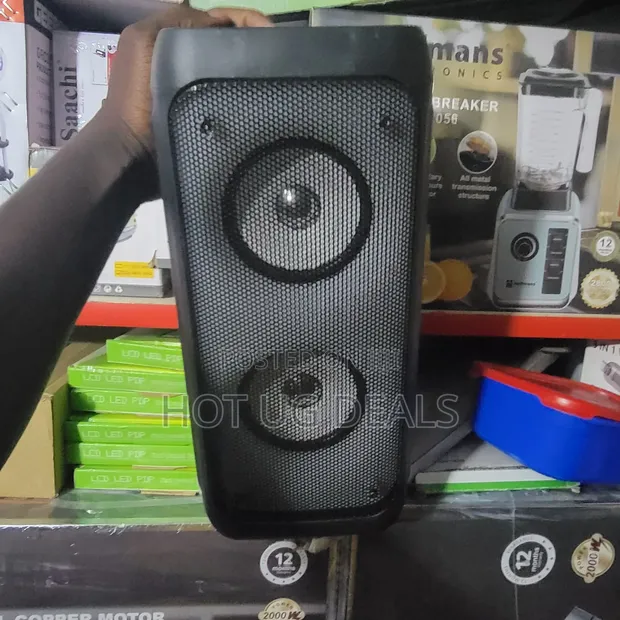FQL Portable Dual-Driver Bluetooth Speaker with RGB Lights - 1