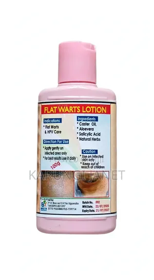 Flat Warts Lotion - HPV Care & Scar Treatment