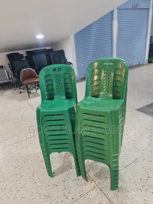 Deco Matted Back Plastic Chairs (Green)